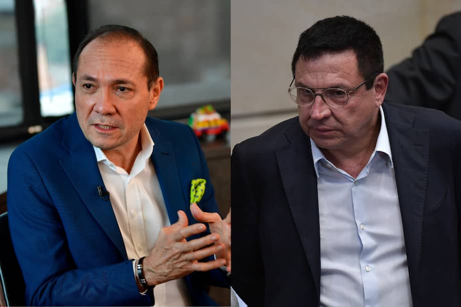 El ministro Antonio Sanguino (Trabajo) y el senador Miguel Ángel Pinto (Partido Liberal) han chocado por sus posiciones de la reforma laboral.