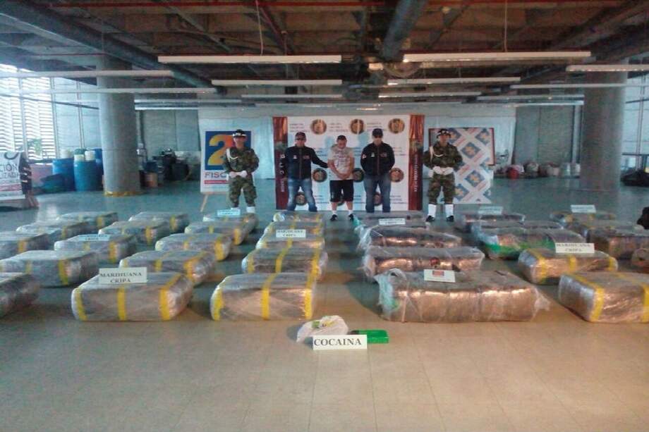 Ejército incauta una tonelada de marihuana en el barrio Campo Valdés, de Medellín