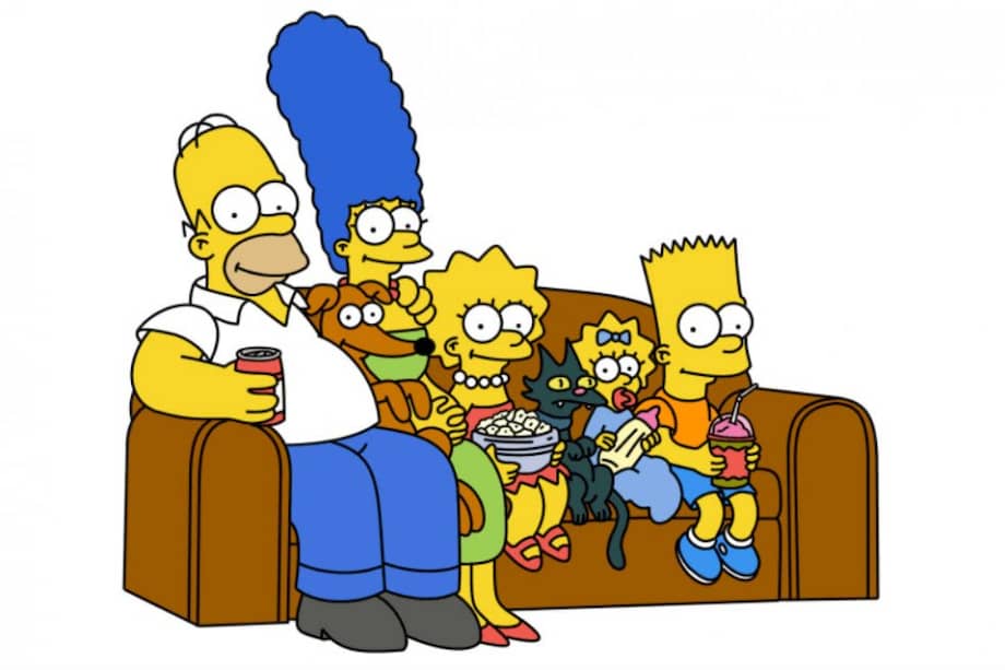 La familia Simpson. /Tomada de Simp-son.blogspot.com