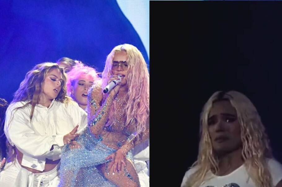 Karol G rompió en llanto por supuestas malas energías sobre ella: “no sé que pasa”