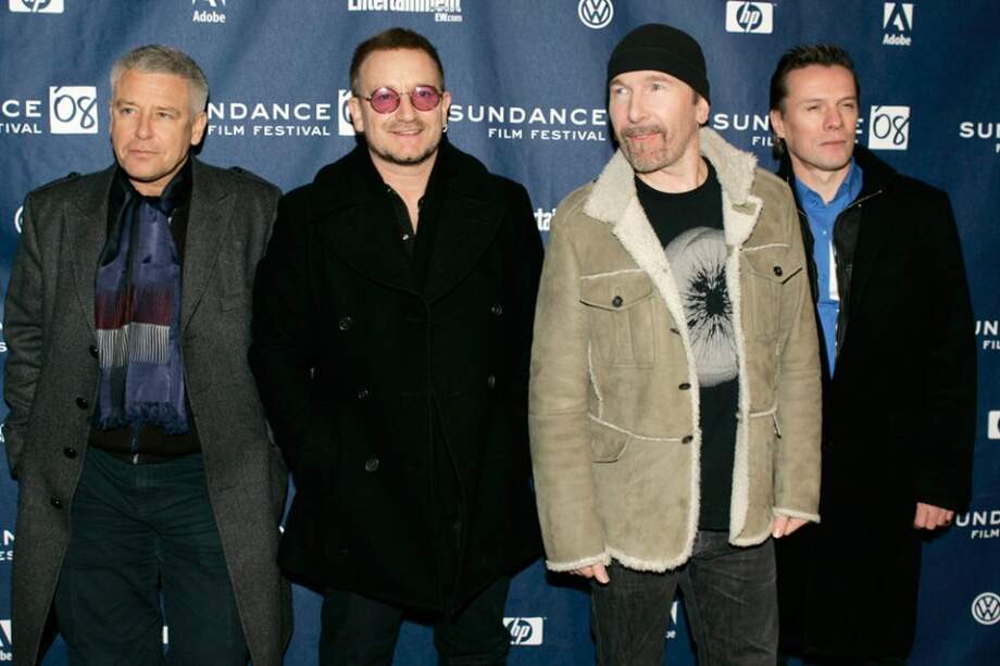 La banda irlandesa U2.