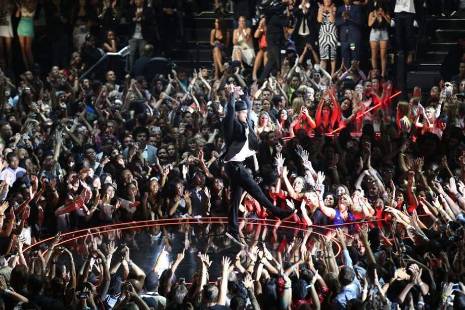 Justin Timberlake en los VMA 2013.