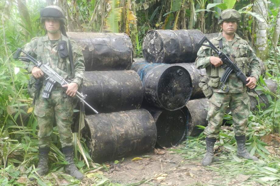 Hallan refinería donde Farc producía combustible en Putumayo
