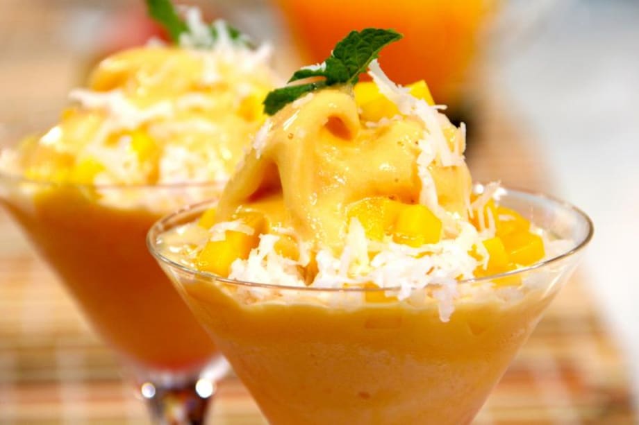 Jugo de mango y naranja para las heridas
