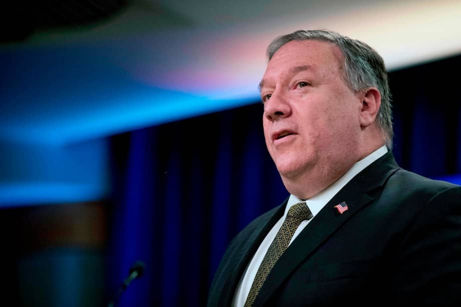 El secretario de Estado de Estados Unidos, Mike Pompeo.