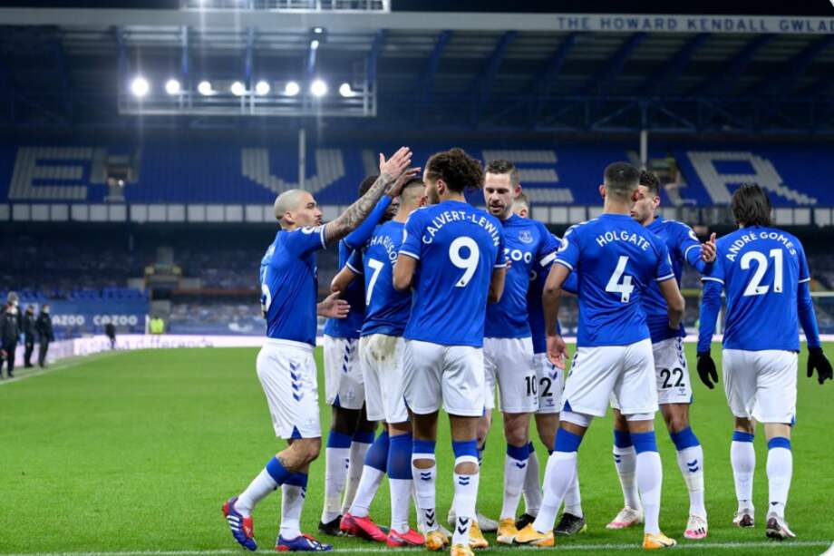 El Everton es séptimo con 43 unidades.