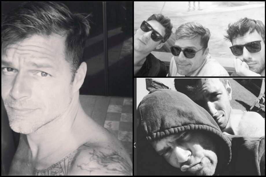 Ricky Martin y Jwan Yosef. / Instagram