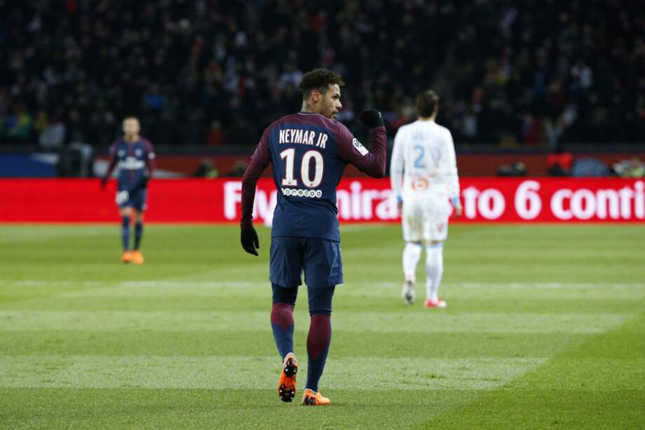 Neymar, delantero del PSG. / AFP