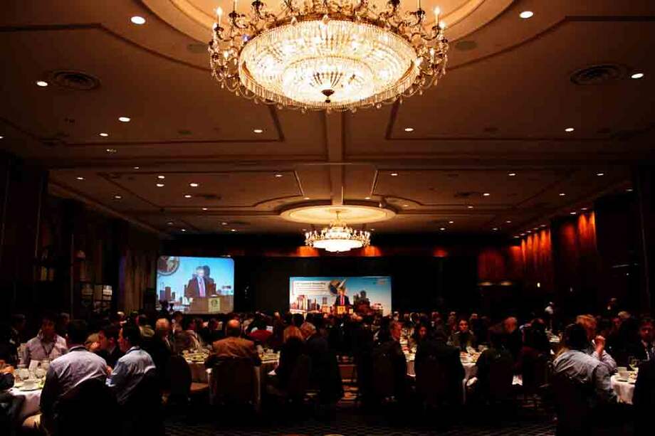 Vista general de la sesión de la 69ª Asamblea General de la Sociedad Interamericana de Prensa (SIP) en Denver, Colorado. / EFE