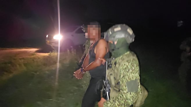 Capturan a alias "Veneno", presunto líder del Clan del Golfo en el sur de Bolívar