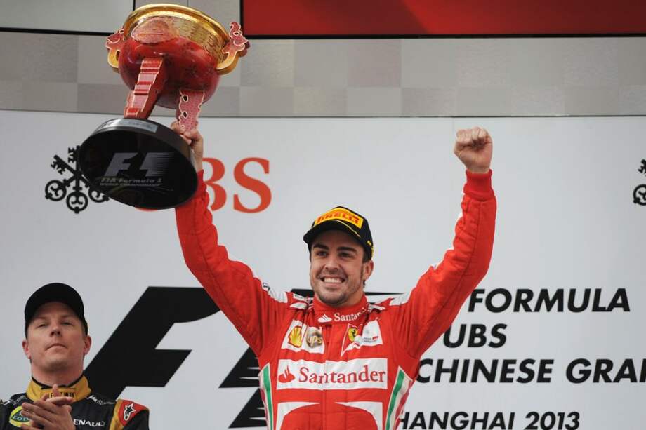 El piloto español, Fernando Alonso, se impuso en el Gran Premio de China.