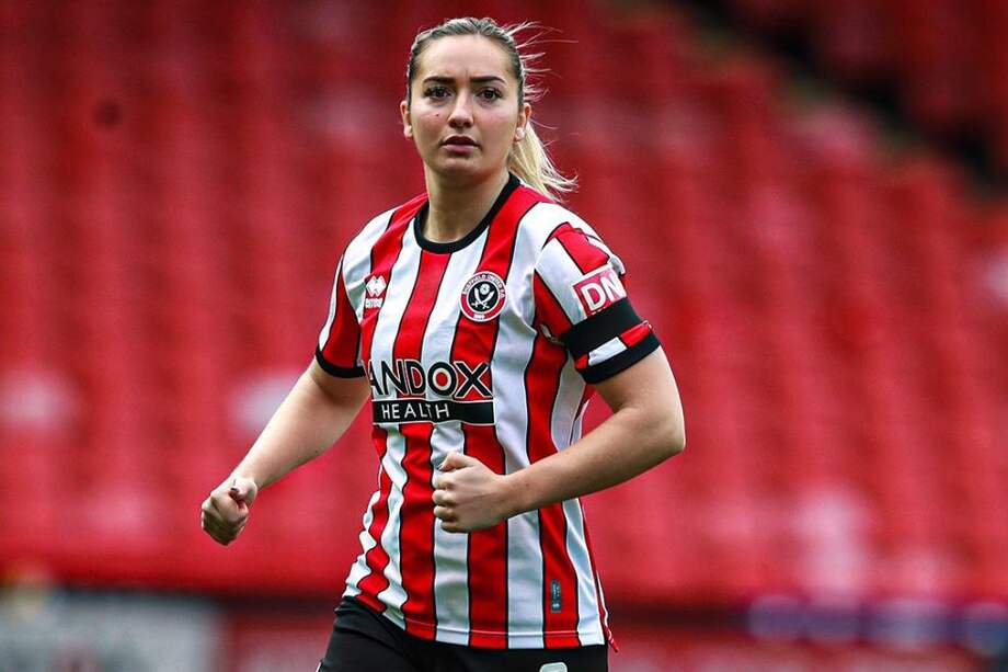 Maddy Cusack era jugadora del Sheffield United.