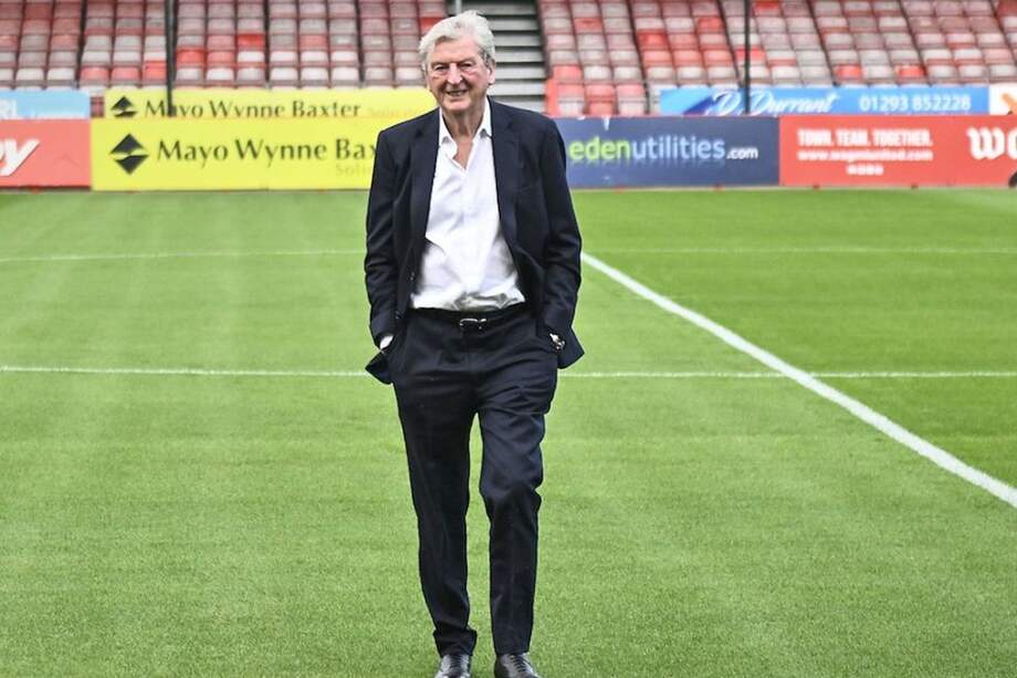 Roy Hodgson, técnico del Crystal Palace y uno de los referentes del fútbol inglés.
