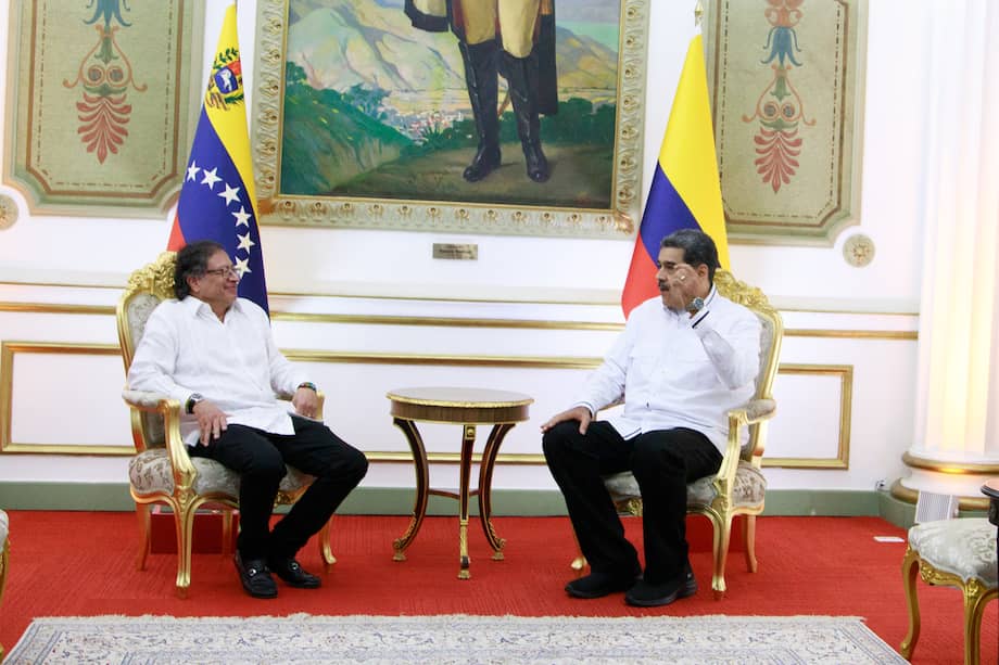 Esta es la quinta visita oficial que hace Petro a Venezuela para reunirse con su homólogo Maduro.