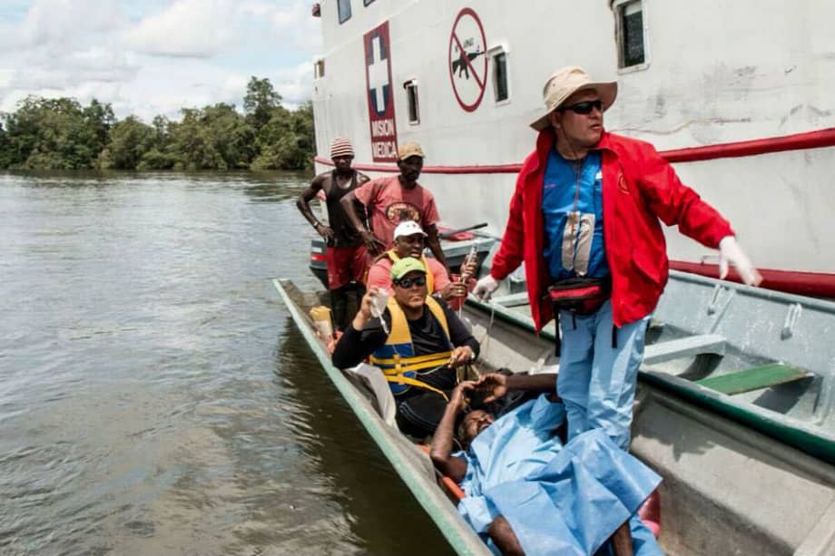 La próxima misión que emprenderá el barco hospital San Raffaele será el 27 de noviembre. / Cortesía Diego Posso