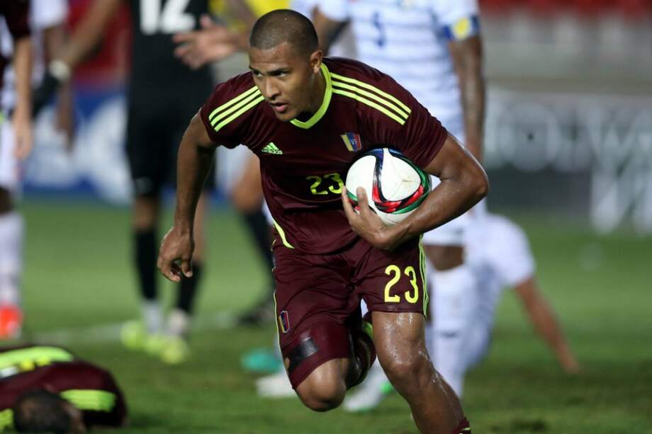 Salomón Rondón, delantero de la selección venezolana. /EFE