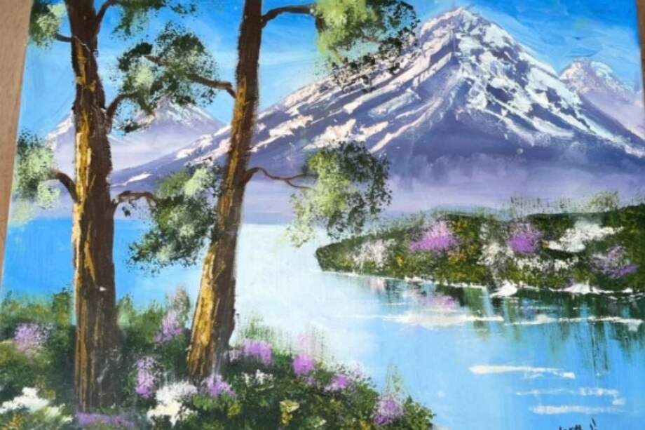 Sobre el cuadro de su hija, Kim Kardashian señaló: "North trabajó muy duro en su cuadro y tardó varias semanas en terminarlo. Estoy viendo artículos de opinión en los medios y en las redes sociales, escritos por adultos que especulan acerca de si mi hija lo pintó o no".