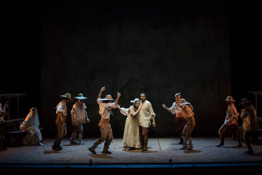 Bogotá es el primer escenario fuera de España en el que la Compañía Nacional de Teatro Clásico exhibe su montaje “El alcalde de Zalamea”, original de Calderón de la Barca. / Teatro Mayor