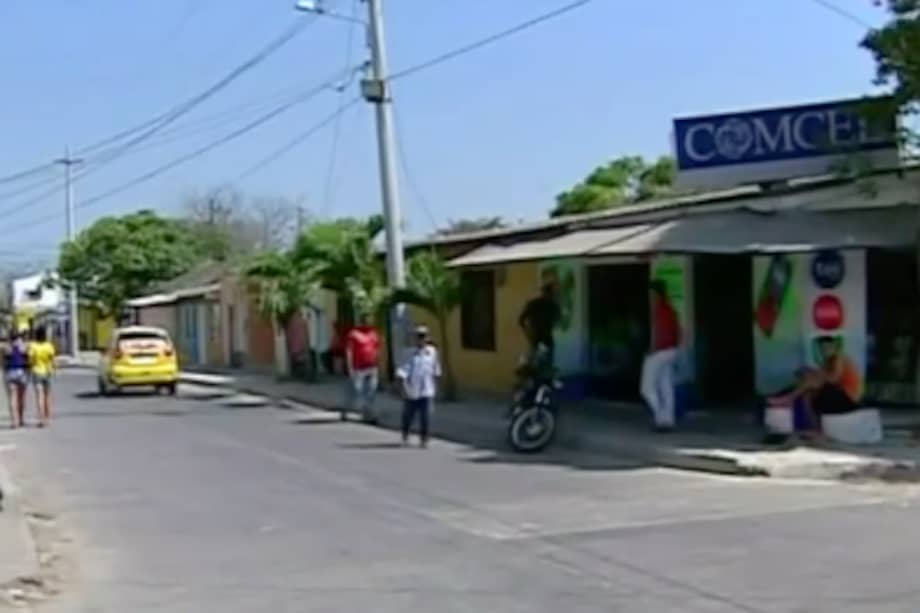 Calles del barrio Santa María.