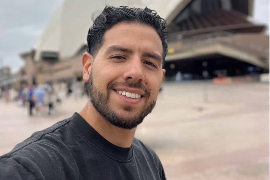 Leandro Gómez, migrante colombiano.