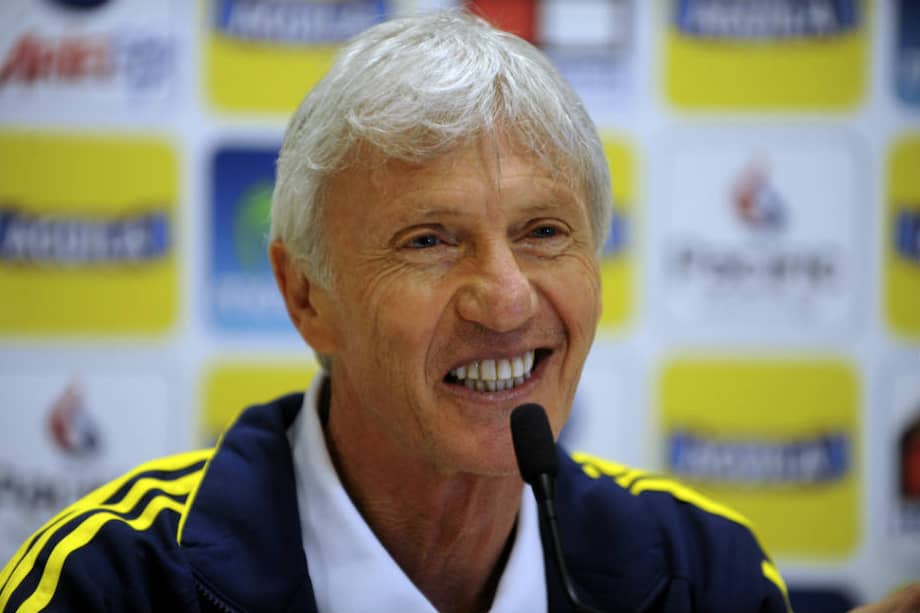 José Pékerman, DT de la Selección Colombia. / AFP