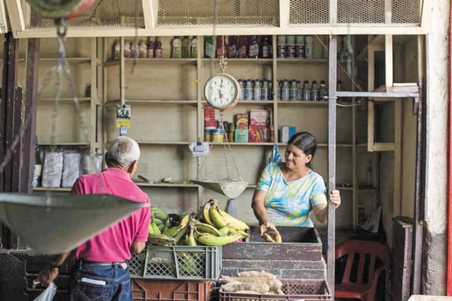 En el mercado de Tibú la mayoría de productos vienen de Cúcuta. / Fotos: Gabriel Corredor Aristizábal