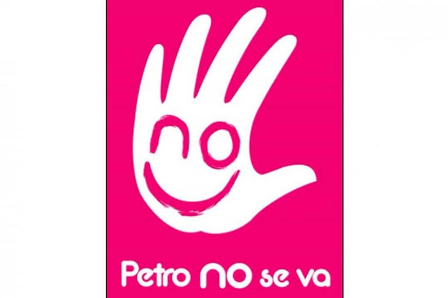 El logo de la campaña de Petro contra la revocatoria