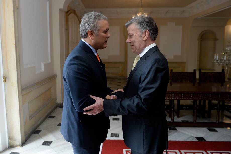 El presidente Santos y el presidente electo Iván Duque. / SIG
