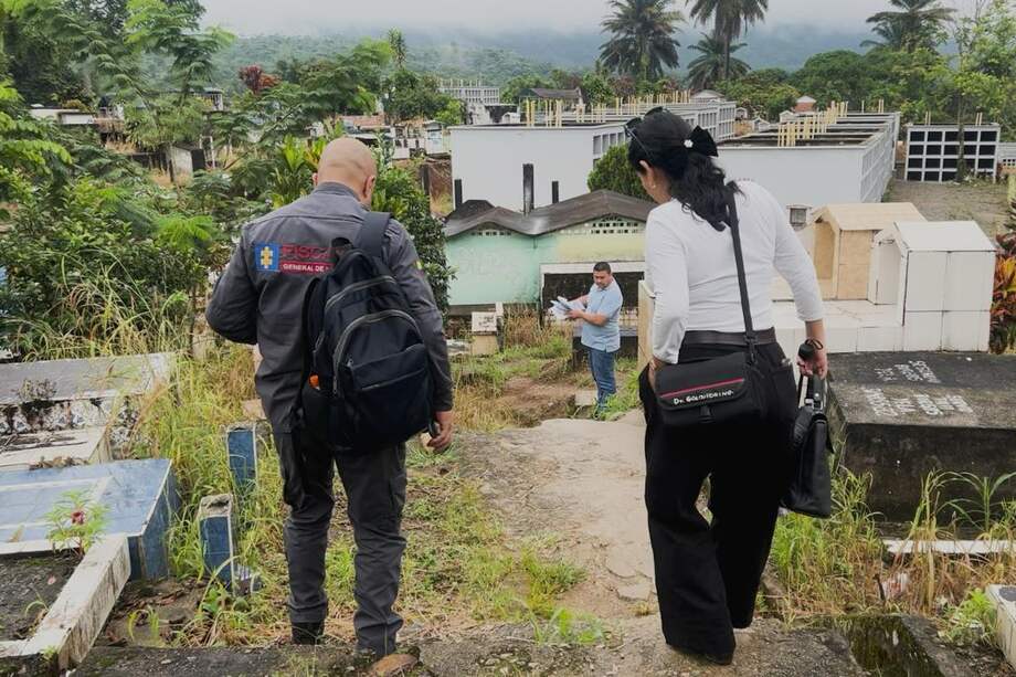 Labores de acompañamiento por parte de la Fiscalía al caso masacre de Las Palmeras.