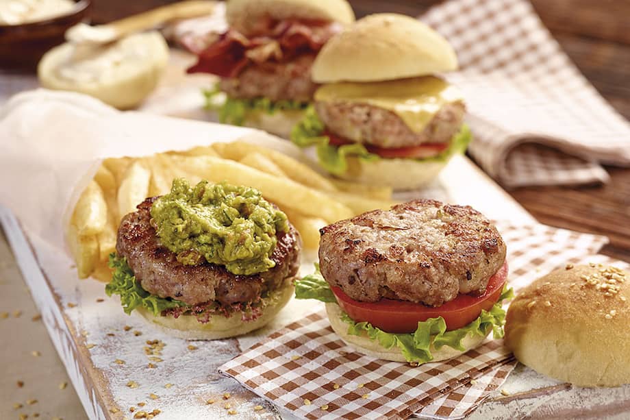 Receta del día: minihamburguesas de carne molida de cerdo