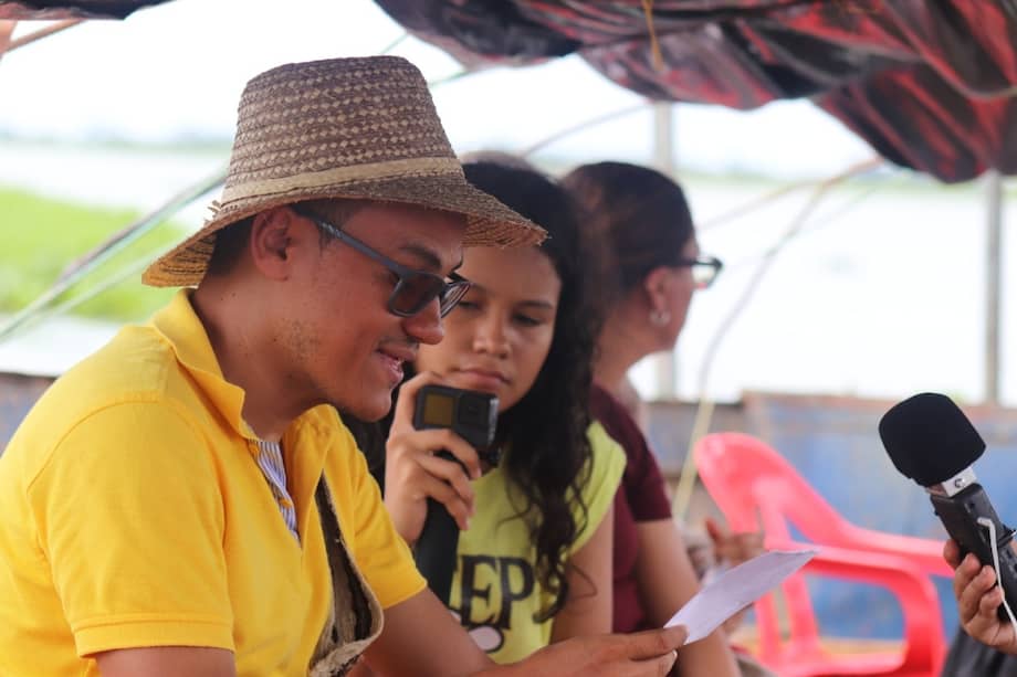Jairo Rafael Castro, de 39 años, es docente en La Mojana y hoy está nominado entre los mejores 50 profesores del mundo.