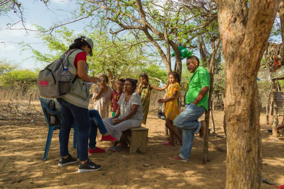 Los censitas del DANE siguen recorriendo el país. / Cortesía DANE