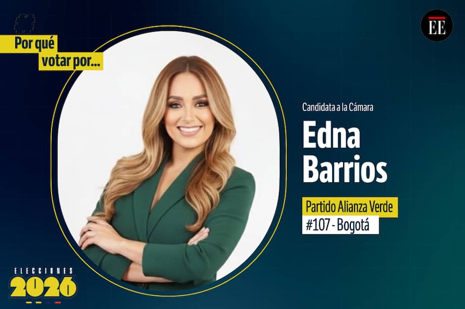 Edna Yohanna Barrios Gómez es candidata a la Cámara. Va por la Alianza Verde.