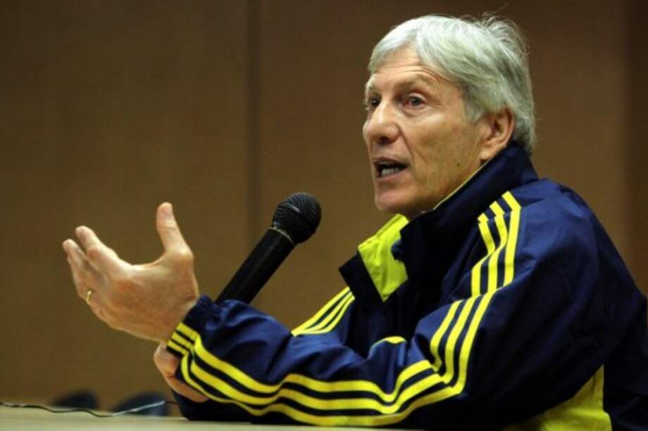 El técnico de la selección Colombia, hoy de cumpleaños, José Pékerman / Archivo