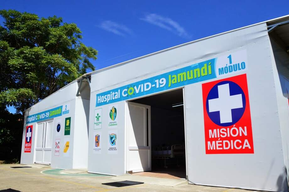 Inauguran hospital para atención de COVID-19 en Jamundí