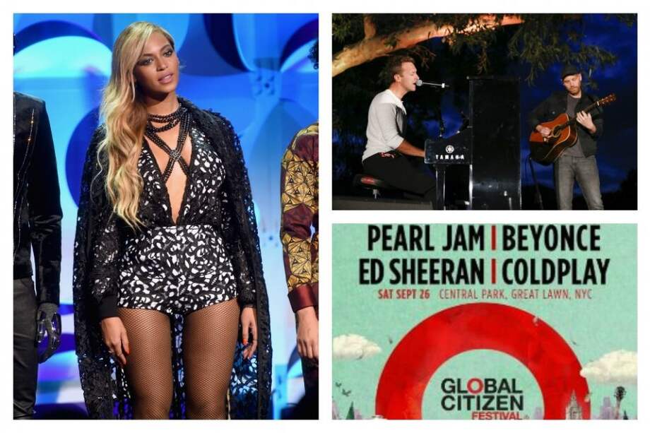 Beyoncé, Pearl Jam, Coldplay cantarán gratis en Nueva York