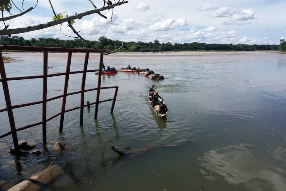 La explotación minera que se llevaba a cabo en este lugar causó graves afectaciones ambientales.