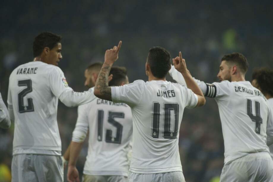 James Rodríguez continuaría en la titularidad del Real Madrid. Foto: AFP