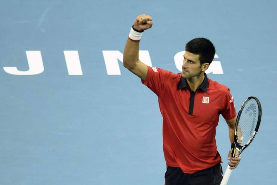 Novak Djokovic venció a Rafael Nadal en la final de Pekin. Foto: AFP