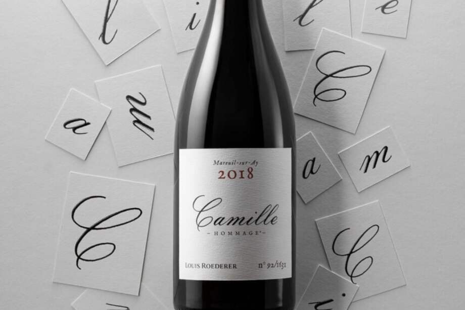 Un champán tinto sin burbujas de la casa Louis Roederer.