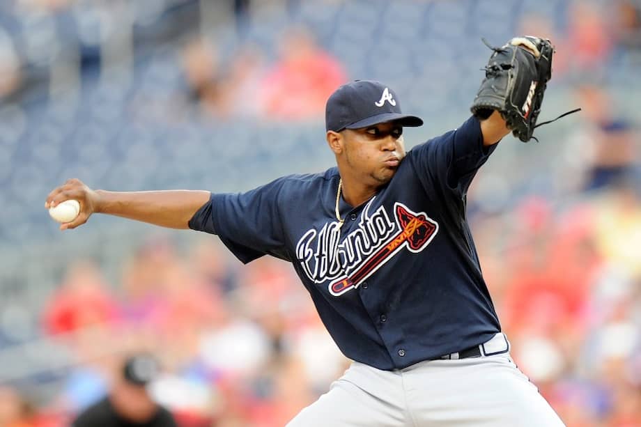 Julio Teherán sufrió su primer revés en la temporada de Grandes Ligas