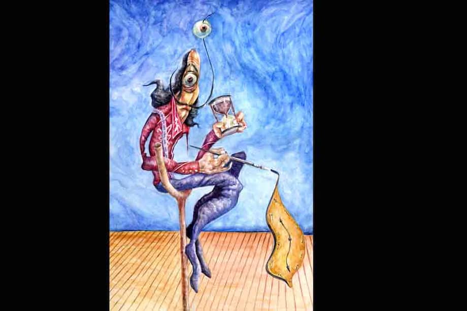 La muestra con la que Turcios ganó el premio se llama ‘Turcios Animal’ y está compuesta por 100 piezas.