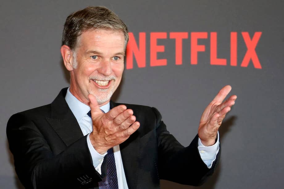 HOR131. BOGOTÁ (COLOMBIA), 16/04/2026.- Fotografía de archivo del 4 de mayo de 2016 del cofundador y CEO de Netflix Reed Hastings hablando durante un evento en Marsella (Francia).