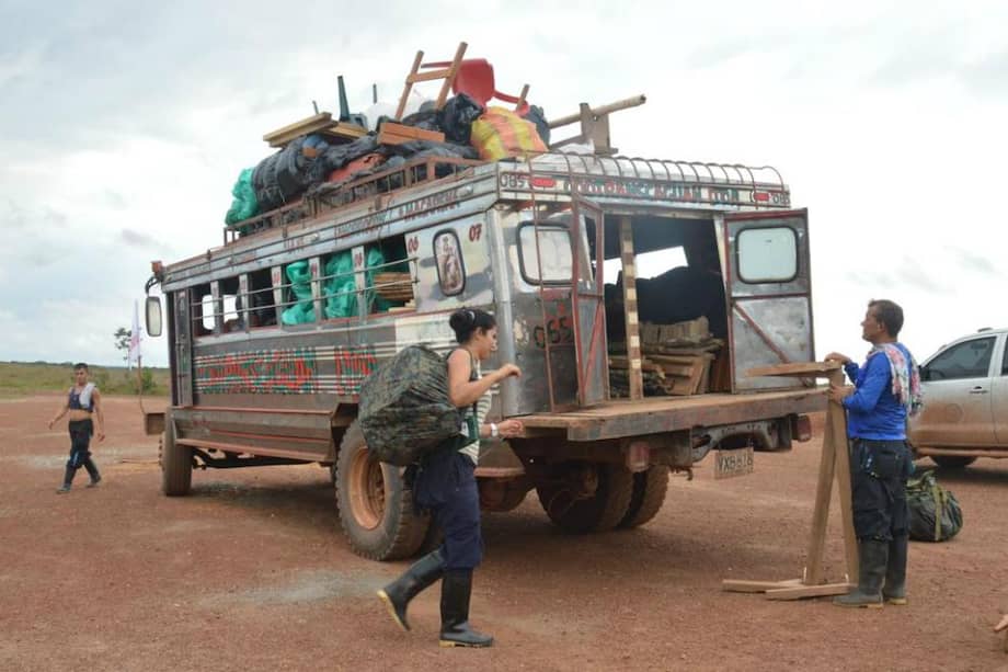 Foto de la vereda El Diamante (San Vicente del Caguán, Caquetá) donde las Farc se preagrupaban. / NC Noticias