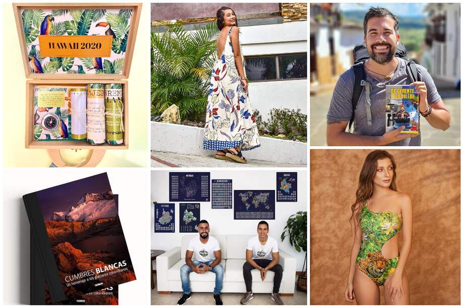 Detalles de emprendimientos colombianos ideales para los amantes de los viajes.