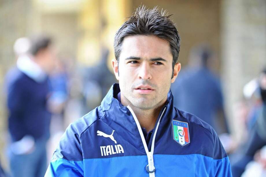El jugador de la selección italiana Eder Citadin Martins, durante un entrenamiento de su selección en Coverciano, Florencia, Italia, Foto: EFE