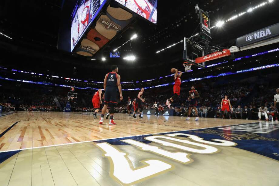 Fin de semana de Juego de Estrellas de la NBA. / AFP