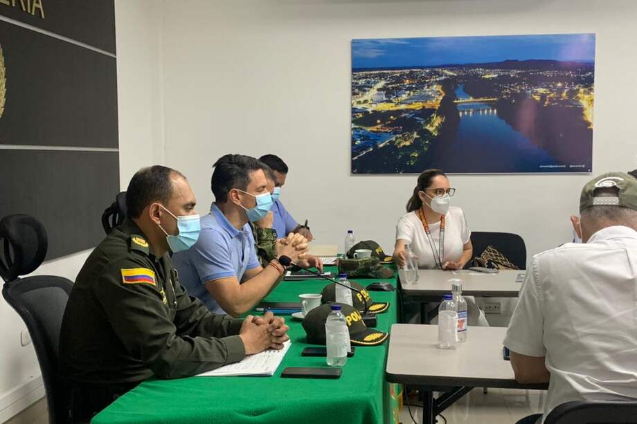 Esta lunes 17 de mayo, las autoridades adelantaron un Consejo de Seguridad en Montería para verificar la situación y tomar medidas. / Foto: Cortesía.