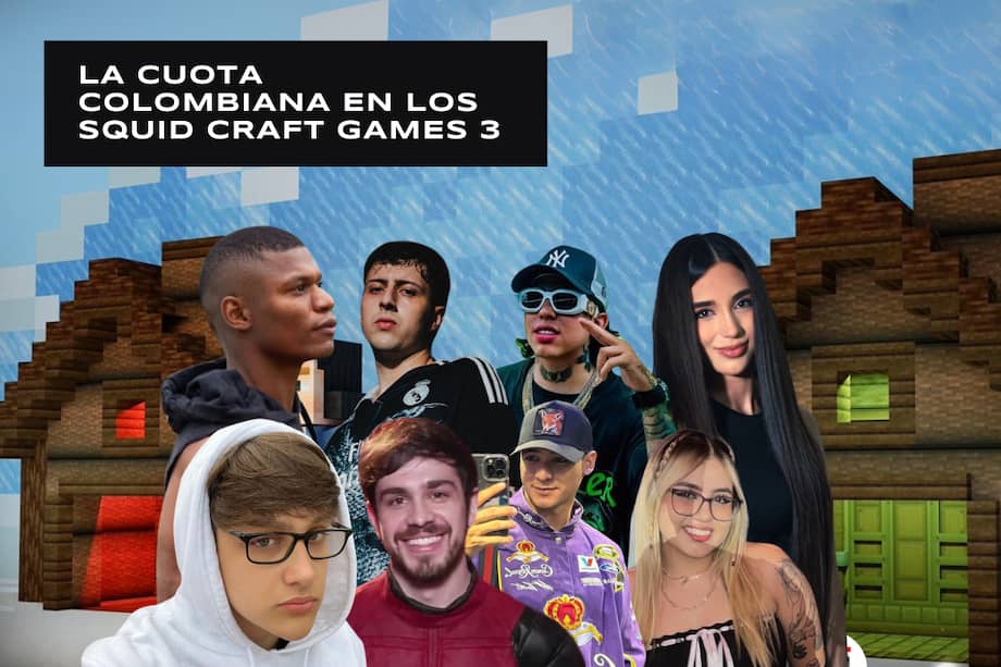Colombia en Squid Craft Games 3 - Zona Z