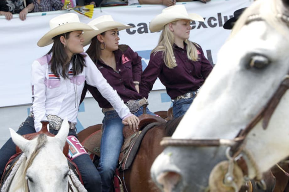 Mujeres vaqueras, son hermosas y son rudas